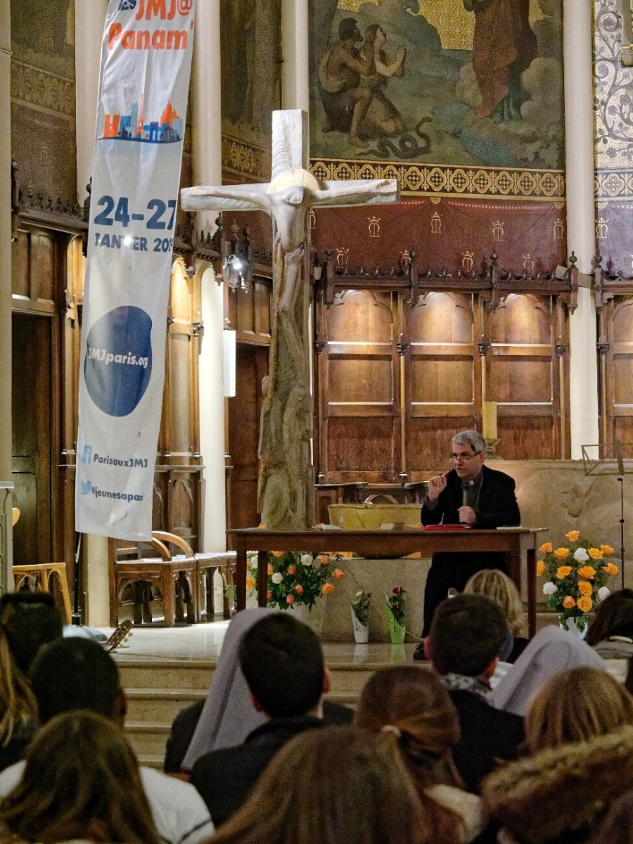 Mgr Denis Jachiet, évêque auxiliaire. © Yannick Boschat / Diocèse de Paris.