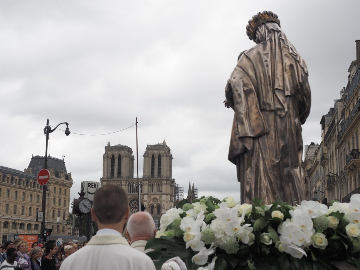 Procession de l'Assomption de Notre-Dame de Paris 2019. © Notre-Dame de Paris.