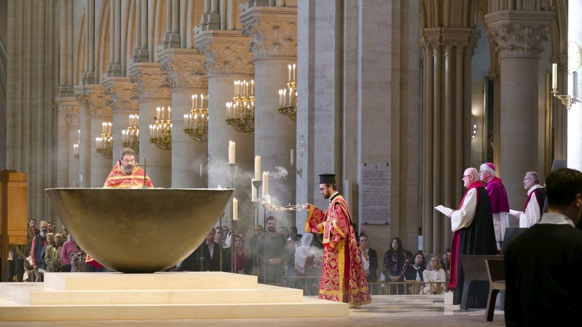 Vêpres orthodoxes 2025. © Yannick Boschat / Diocèse de Paris.