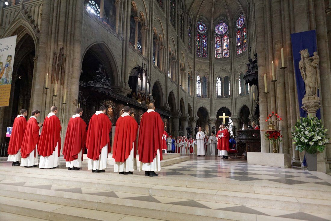 Bénédiction des nouveaux prêtres. © Yannick Boschat / Diocèse de Paris.