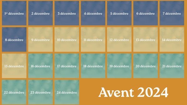 Calendrier de l'Avent en ligne : vers l'Espérance 