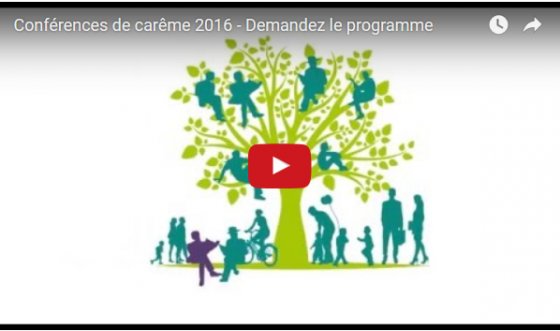 Conférences de carême à Notre-Dame de Paris 2016 - Demandez le programme ! 