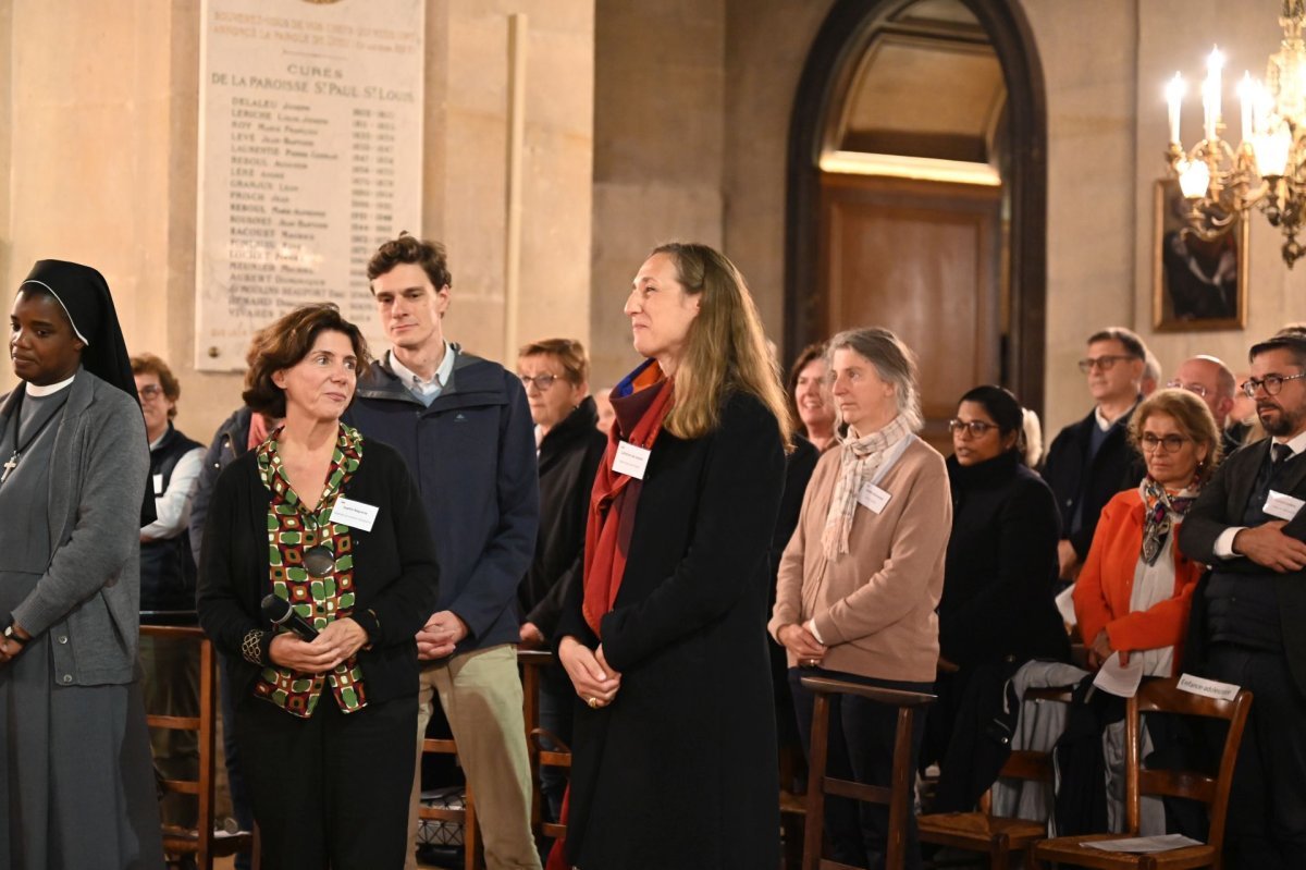 Envoi des baptisés en mission diocésaine 2024. © Marie-Christine Bertin / Diocèse de Paris.