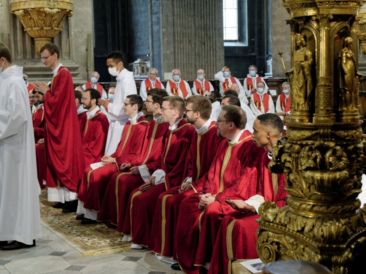 Ordinations sacerdotales 2021 à Saint-Sulpice. © Yannick Boschat / Diocèse de Paris.