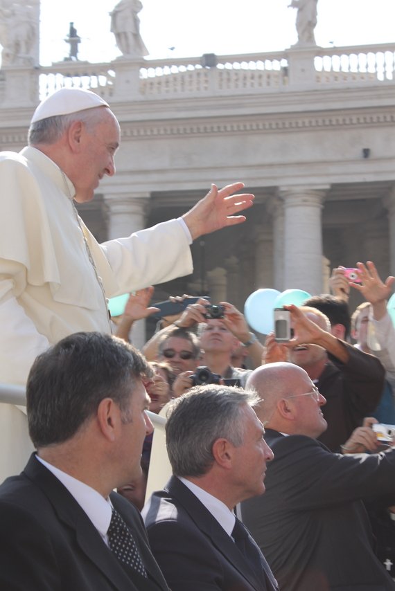 Audience du Pape François. © D.R.