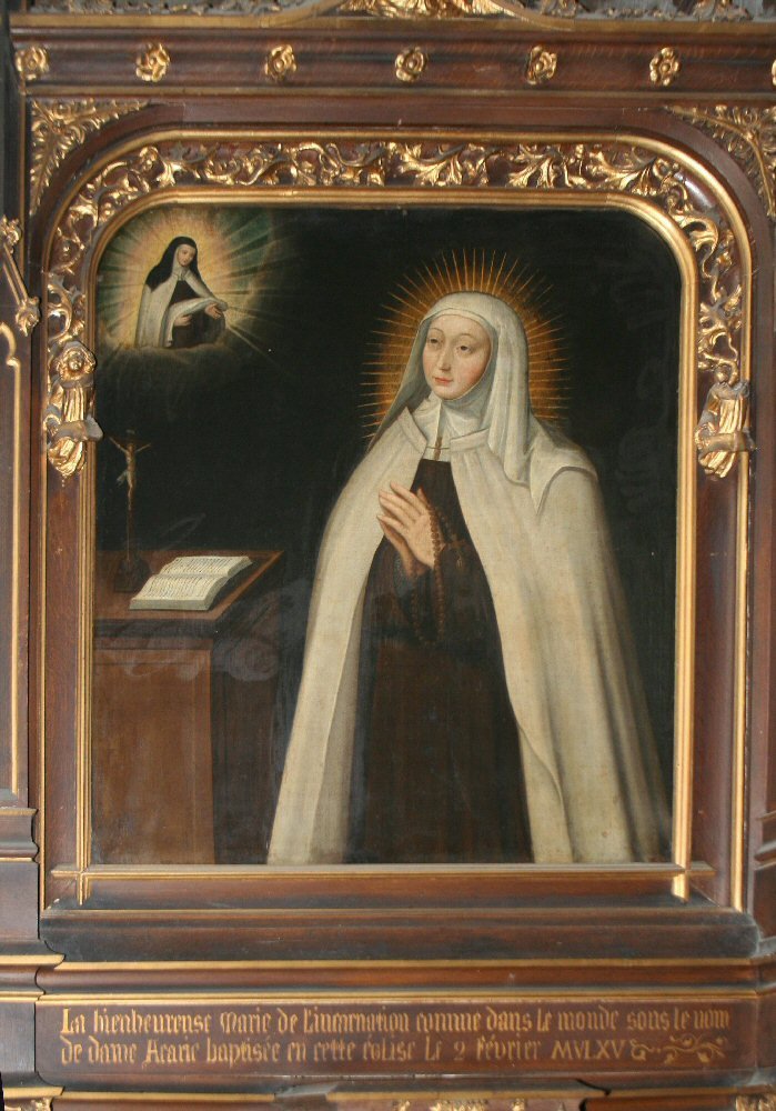 Madame Acarie voit sainte Thérèse. Saint-Merry (4e) © C. D. A. S.