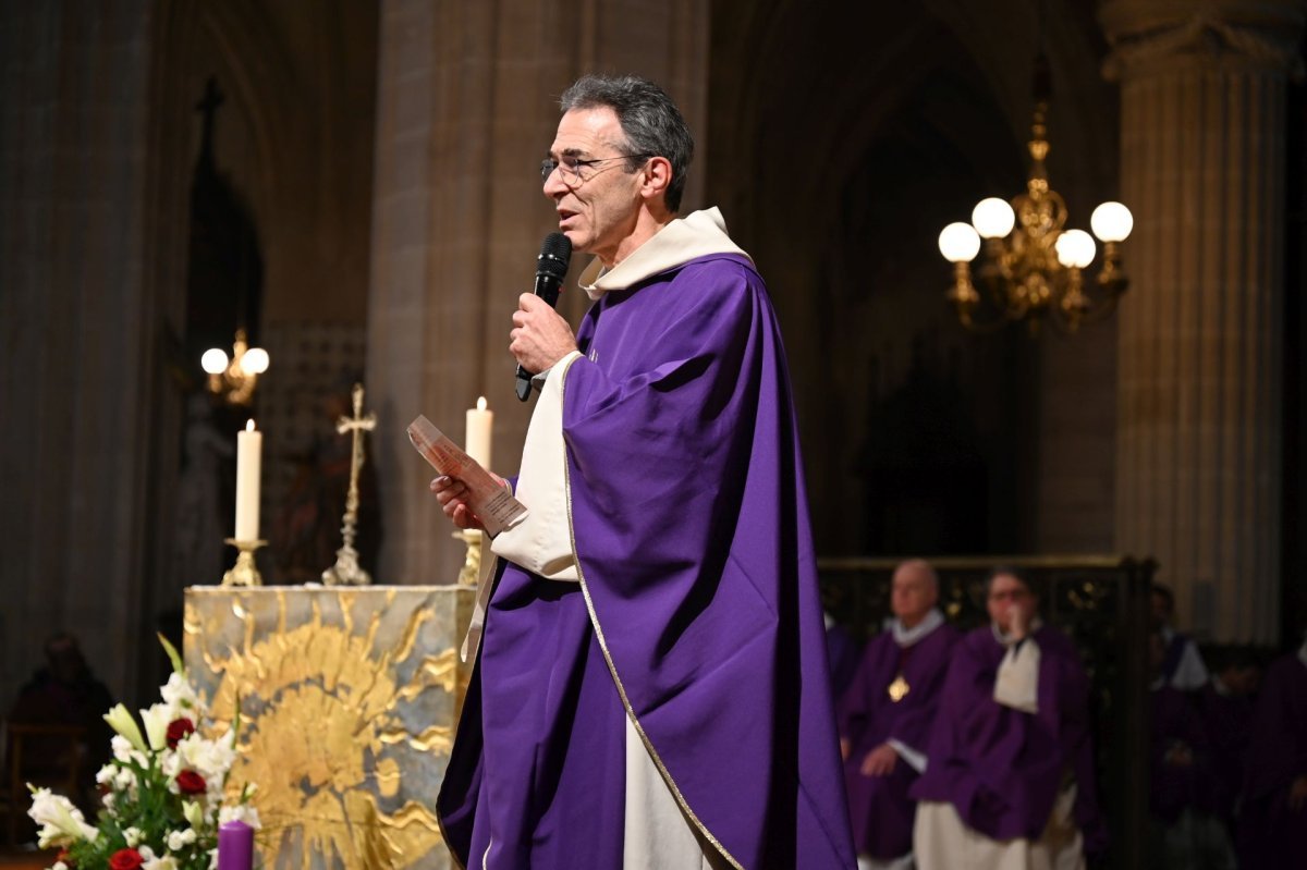 Inauguration d'un nouveau projet pour Saint-Germain l'Auxerrois. © Marie-Christine Bertin / Diocèse de Paris.
