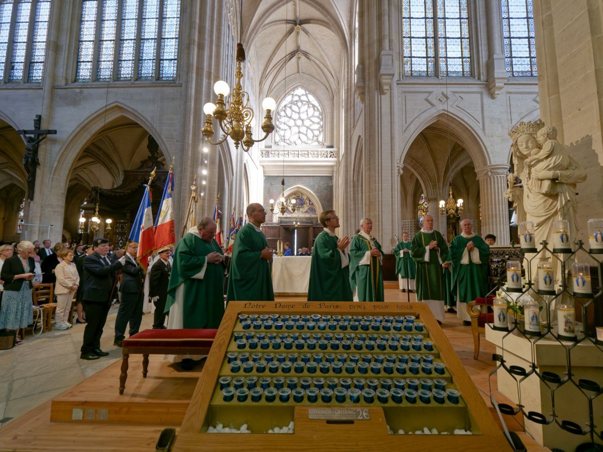 Messe de fondation pour la Libération de Paris 2024. © Yannick Boschat / Diocèse de Paris.