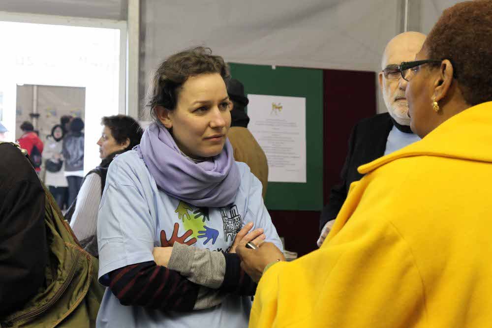 Forum de la Charité 2013 : “Servons la Fraternité”. © Yannick Boschat / Diocèse de Paris.