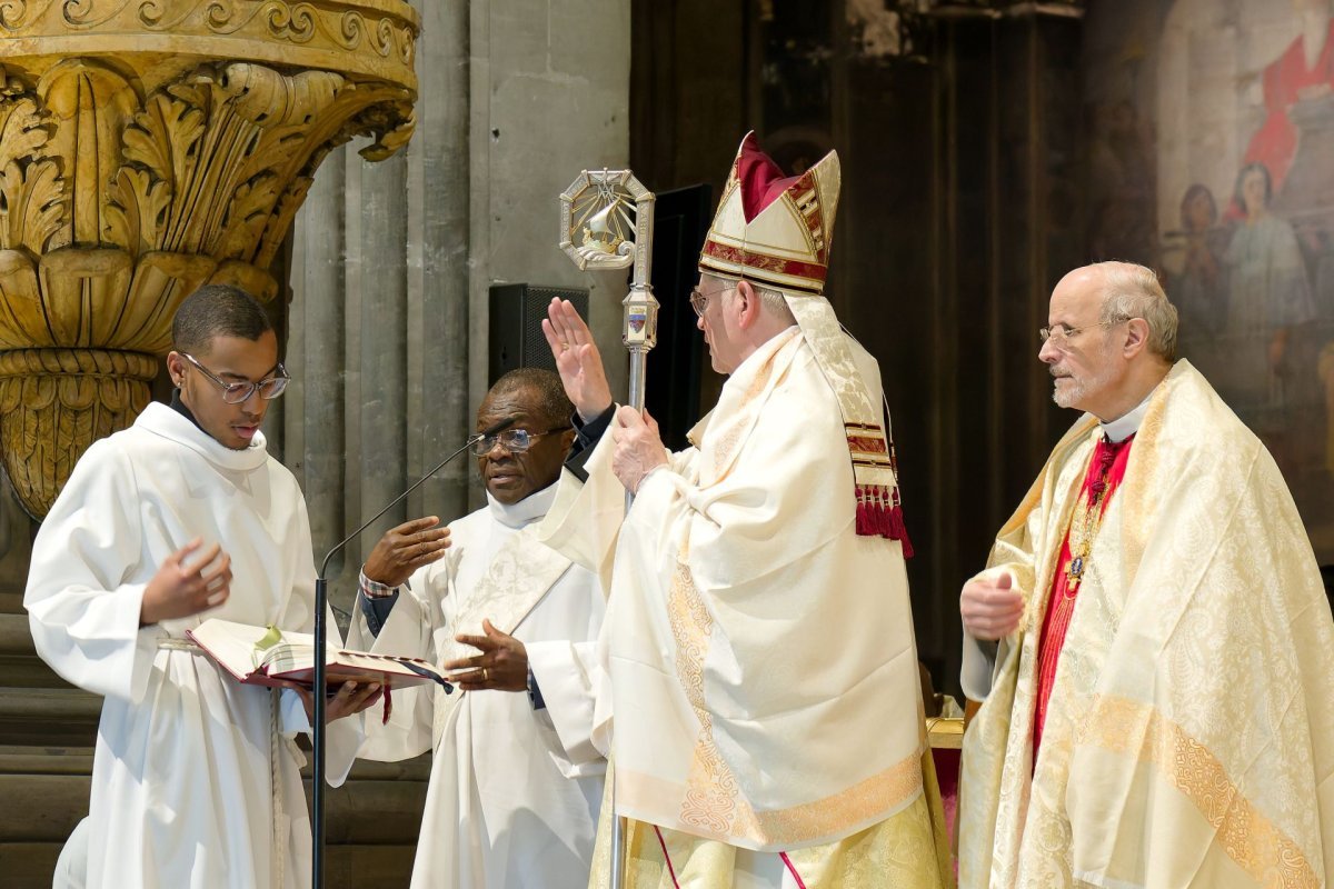 Veillée de prière annuelle à Notre Dame de la Santé. © Trung Hieu Do / Diocèse de Paris.