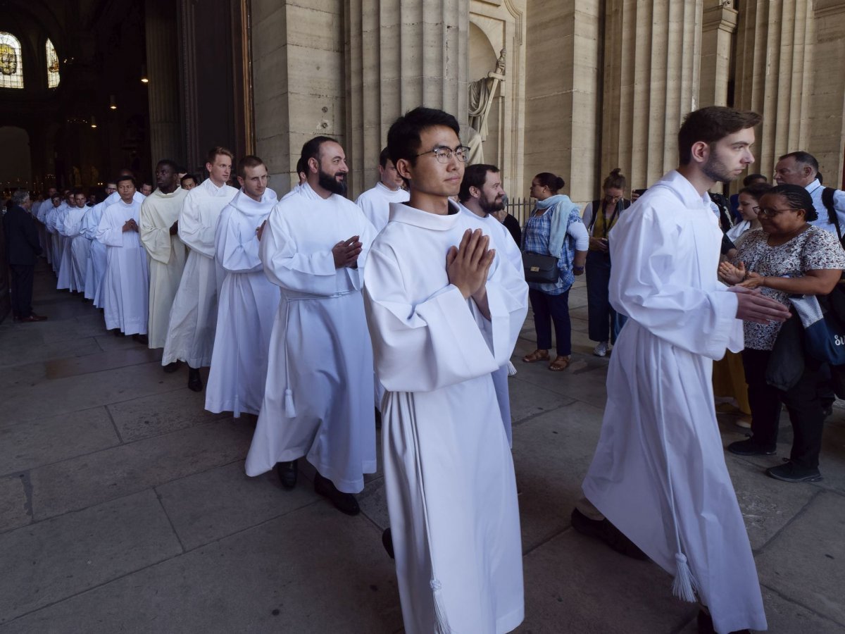 Ordination sacerdotale 2023. © Yannick Boschat / Diocèse de Paris.