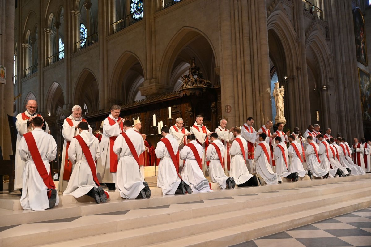 Ordinations sacerdotales 2025. © Marie-Christine Bertin / Diocèse de Paris.
