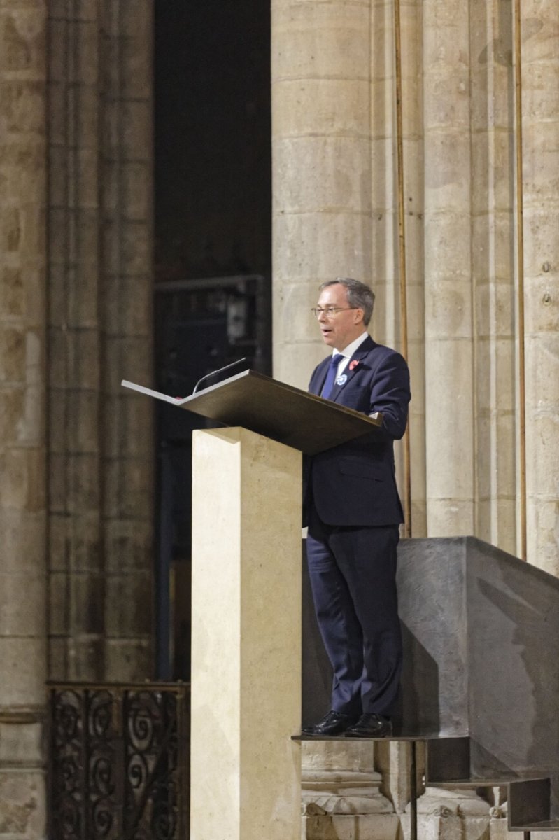 Célébration de commémoration du centenaire de l'armistice de la Grande (…). © Yannick Boschat / Diocèse de Paris.