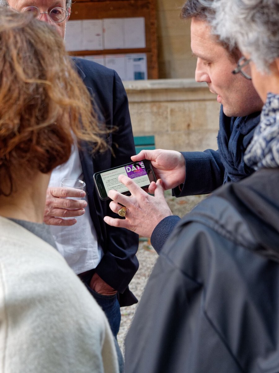 Lancement de l'application #PND. © Yannick Boschat / Diocèse de Paris.