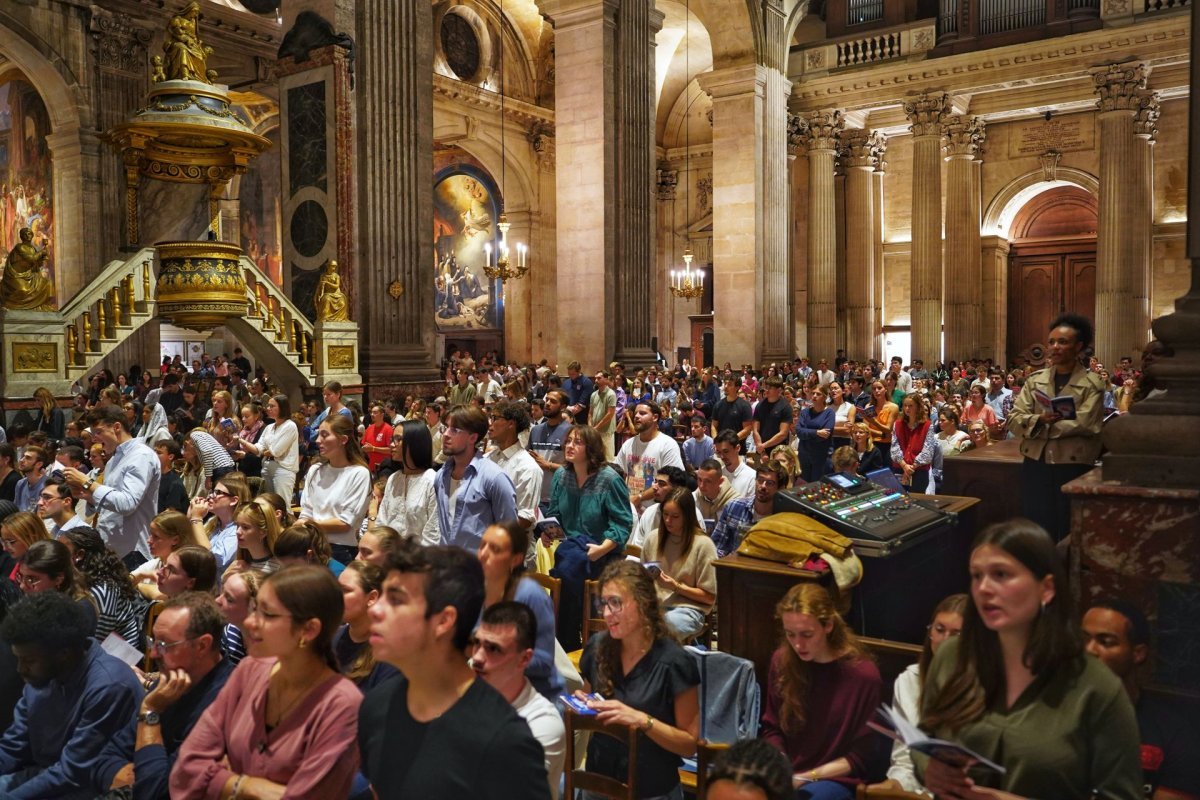 Messe des Etudiants d'IDF 2026. © Illian Callé - Diocèse de Paris.