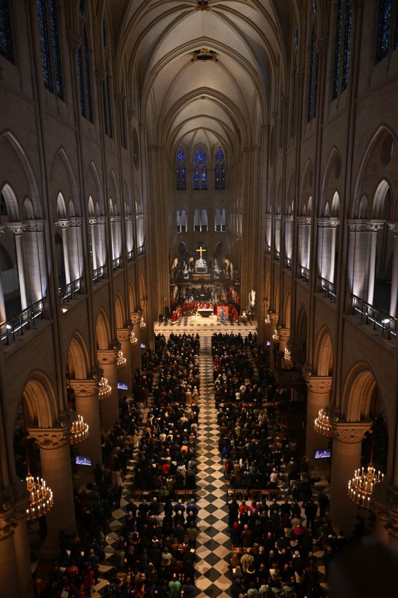 Messe de béatification de Raymond Cayré, Gérard-Martin Cendrier, Roger (…). © Jean-Baptiste Delerue / Diocèse de Paris.