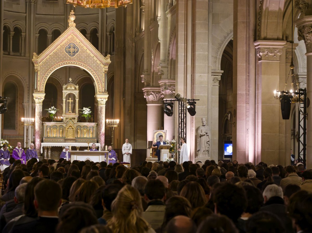 Nuit de l'Espérance à Saint-Ambroise. © Yannick Boschat / Diocèse de Paris.