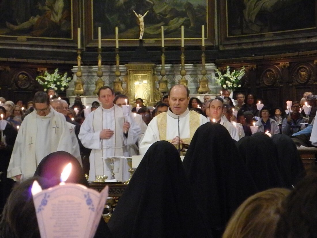 Liturgie de la Parole. © Marie-Christine Bertin / Diocèse de Paris.