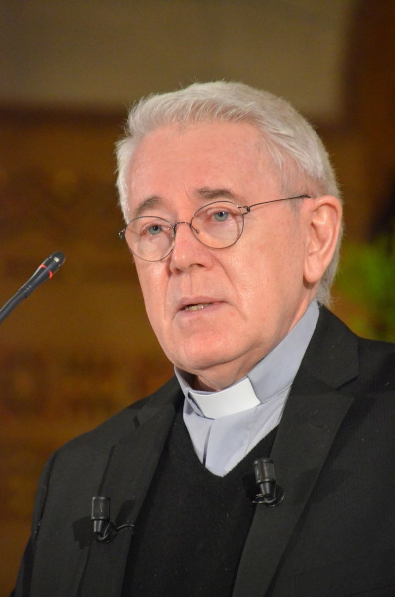 Conférence “Les martyrs de la Rue Haxo”. © Michel Pourny / Diocèse de Paris.