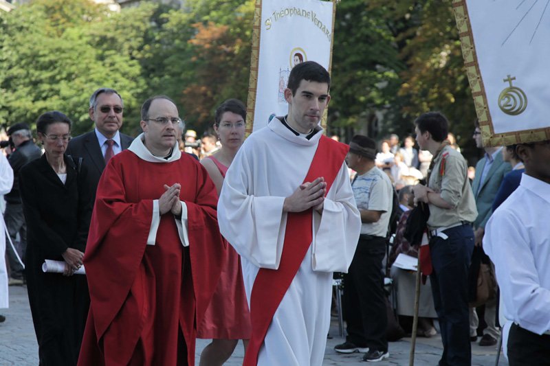 Ordinations sacerdotales 2012 à Notre-Dame de Paris. © Yannick Boschat / Diocèse de Paris.