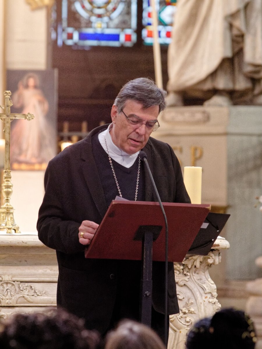 Mgr Michel Aupetit, archevêque de Paris. © Yannick Boschat / Diocèse de Paris.