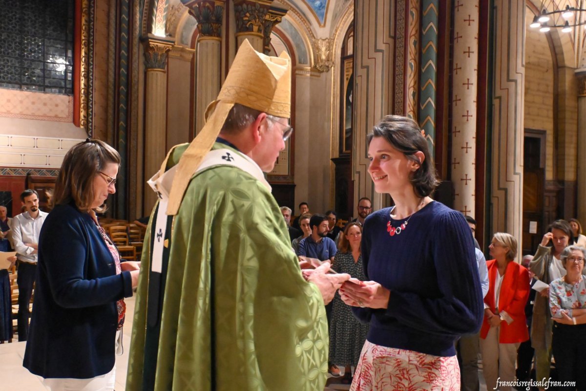 Envoi des baptisés en mission diocésaine 2023. © François-Régis Salefran.