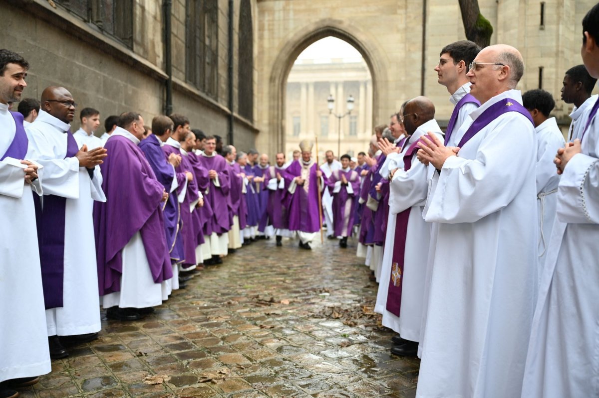 Inauguration d'un nouveau projet pour Saint-Germain l'Auxerrois. © Marie-Christine Bertin / Diocèse de Paris.