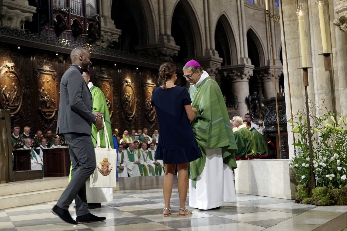 Messe d'action de grâce pour les ministères de Mgr Jérôme Beau et de (…). © Trung Hieu Do / Diocèse de Paris.