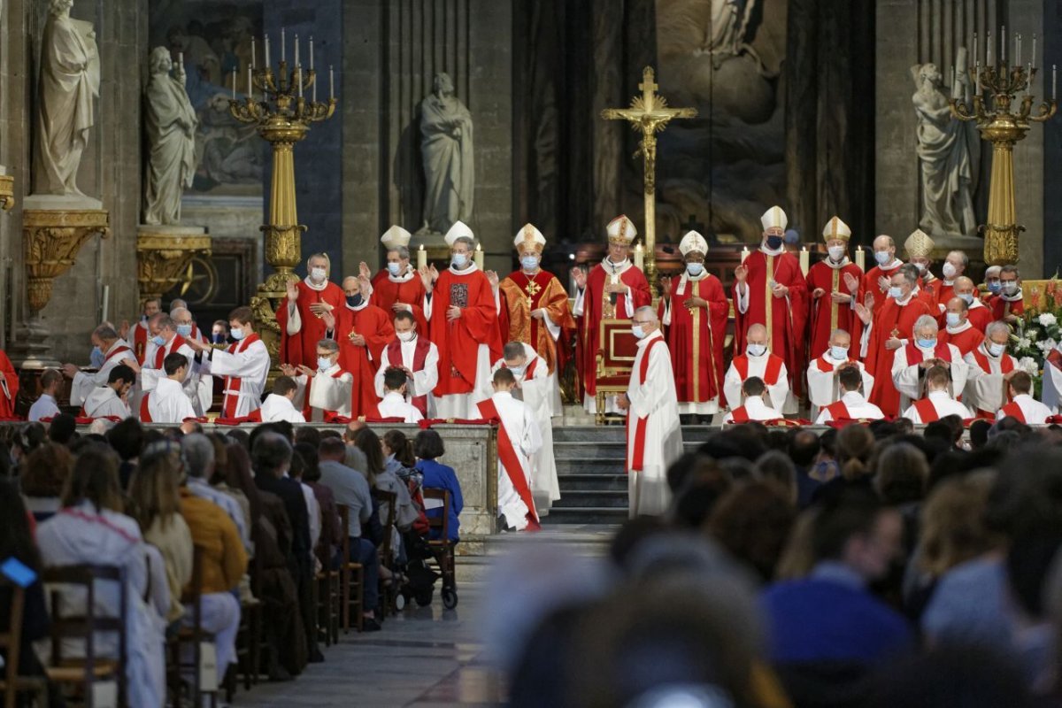 Ordinations sacerdotales 2021 à Saint-Sulpice. © Yannick Boschat / Diocèse de Paris.