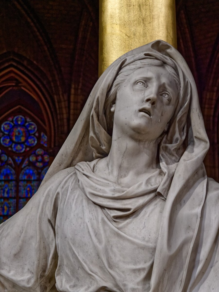 La pietà de Notre-Dame de Paris. © Yannick Boschat / Diocèse de Paris.