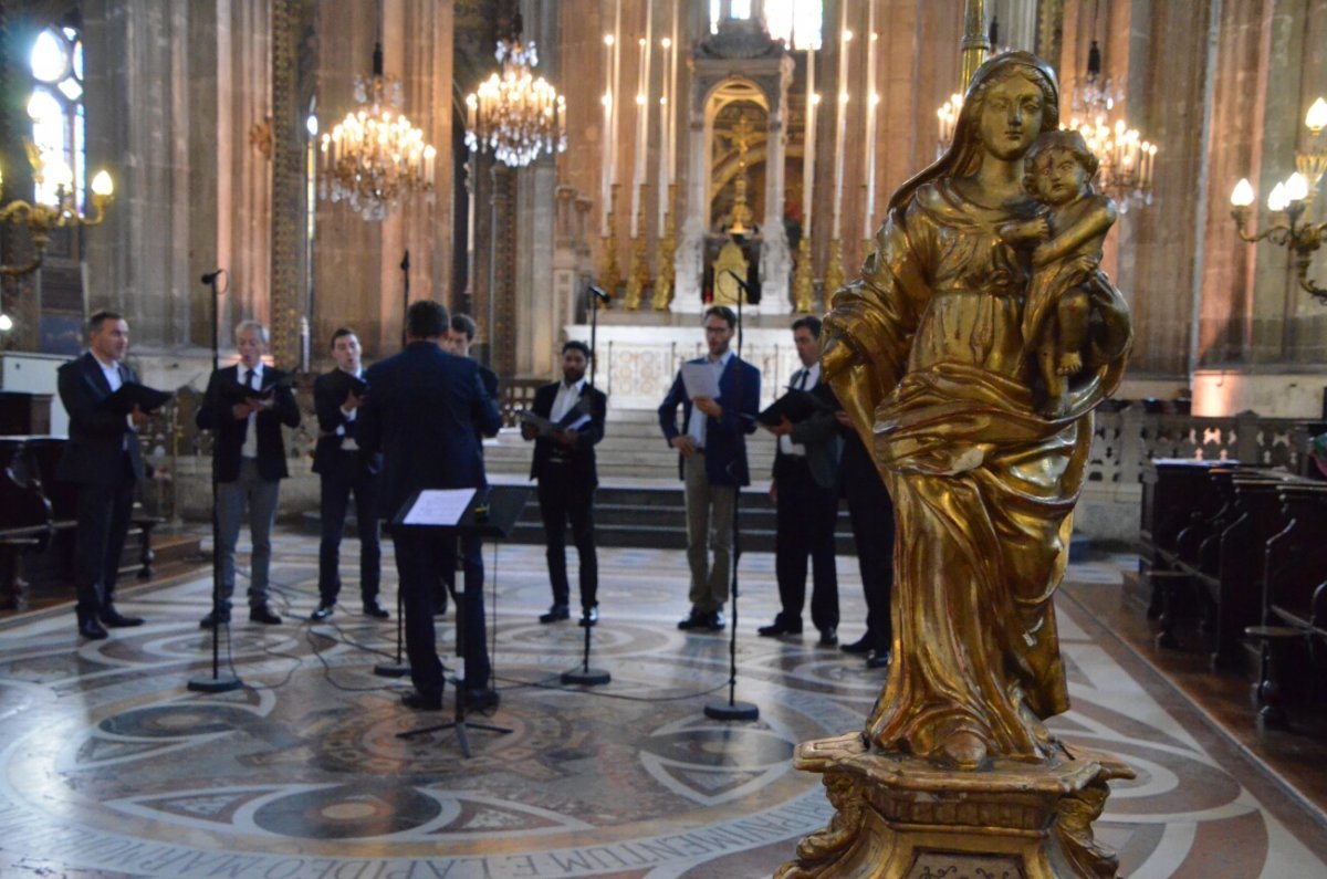 Messe pour l'anniversaire de la Libération de Paris 2019. © Michel Pourny / Diocèse de Paris.