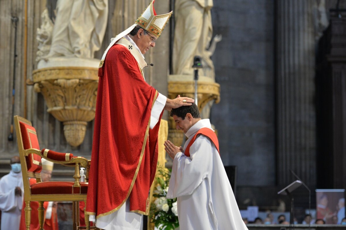 Ordinations sacerdotales 2020. © Marie-Christine Bertin / Diocèse de Paris.