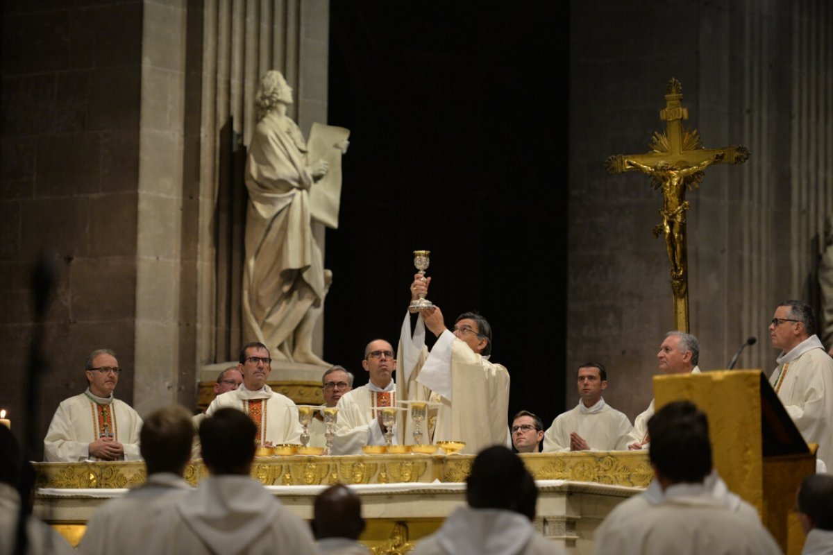 Messe des étudiants d'Île-de-France 2019. © Marie-Christine Bertin / Diocèse de Paris.