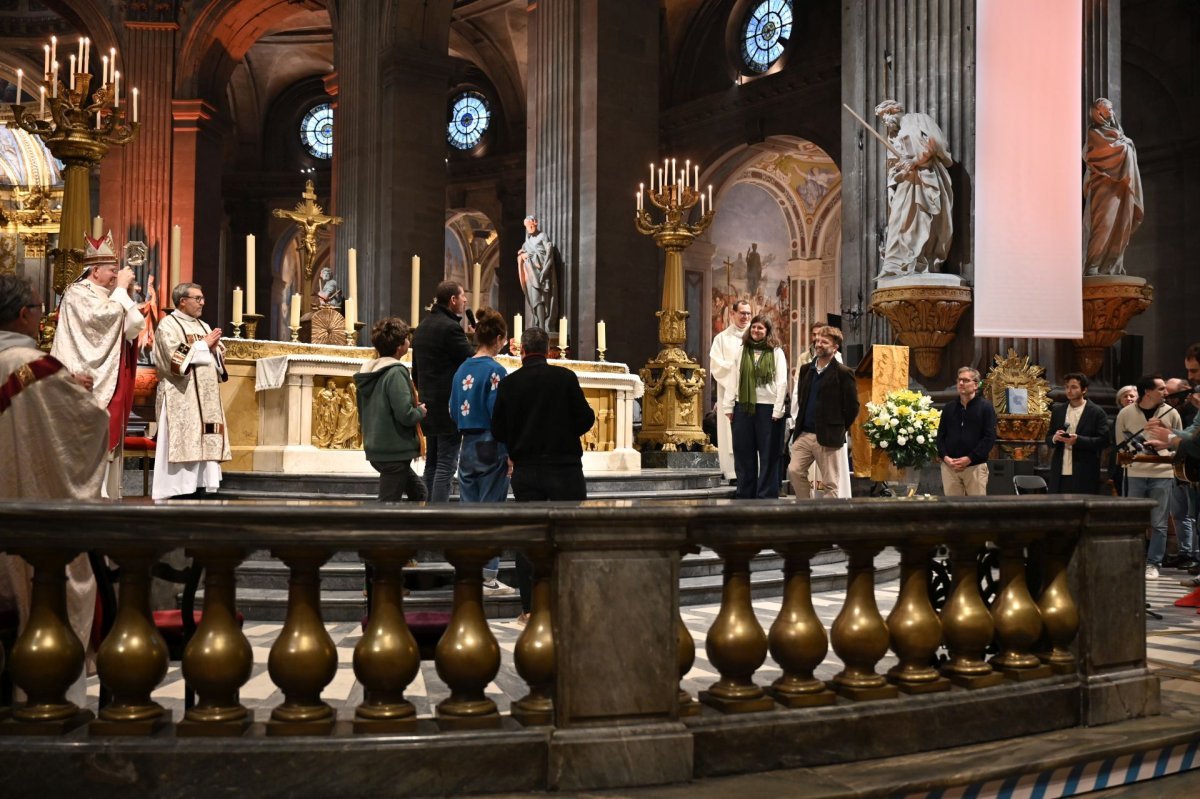 Messe d'action de grâce à Saint-Sulpice. © Marie-Christine Bertin / Diocèse de Paris.