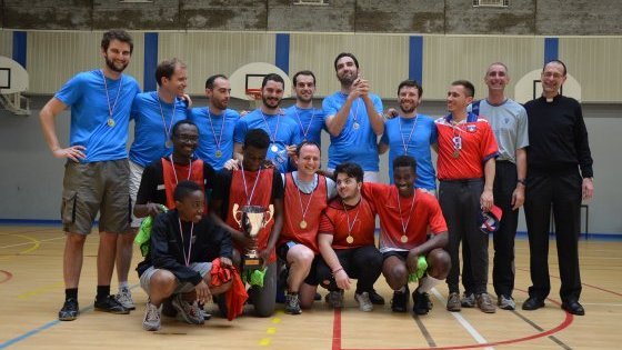 Tournoi de football des paroisses de Paris