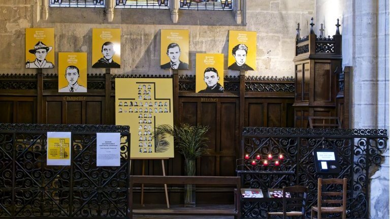 Mémoire des 50 martyrs de l'apostolat à Saint-Germain l'Auxerrois