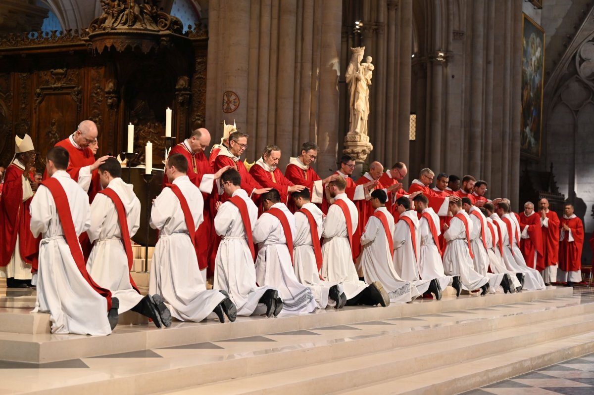 Ordinations sacerdotales 2025. © Marie-Christine Bertin / Diocèse de Paris.