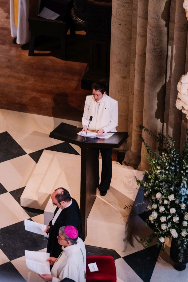 Célébration œcuménique du mystère de Pâques 2025. © Anh de France.