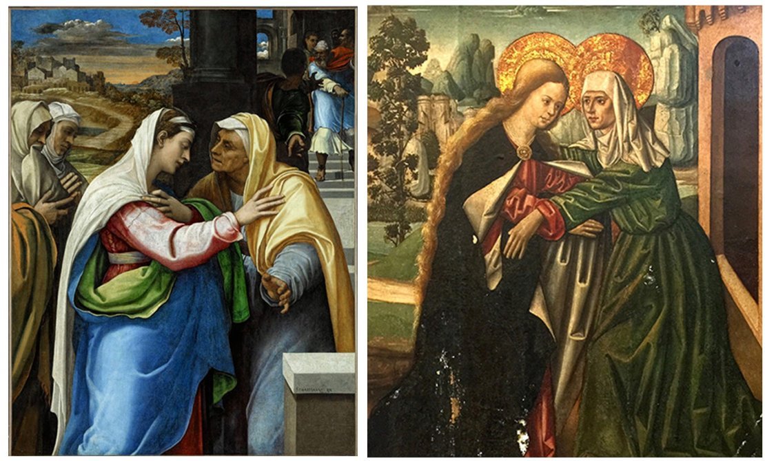 La Visitation de la Vierge Marie à sa cousine Elisabeth 2021 Saint