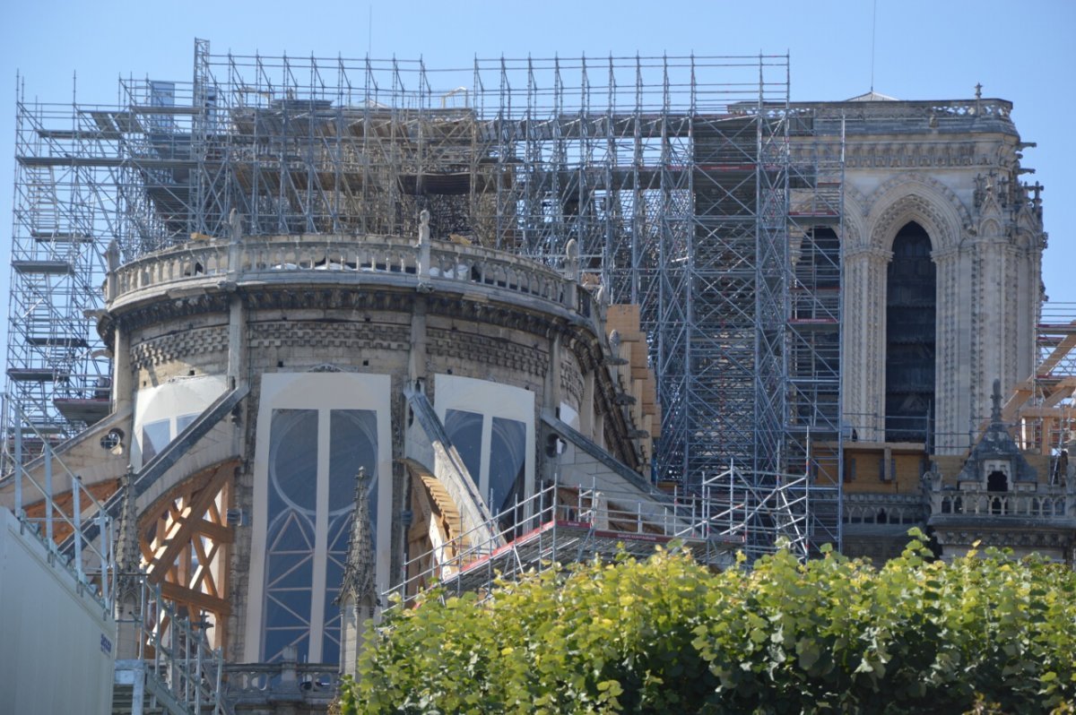 Notre-Dame de Paris. 26 août 2019 © Laurence Faure / Diocèse de Paris.