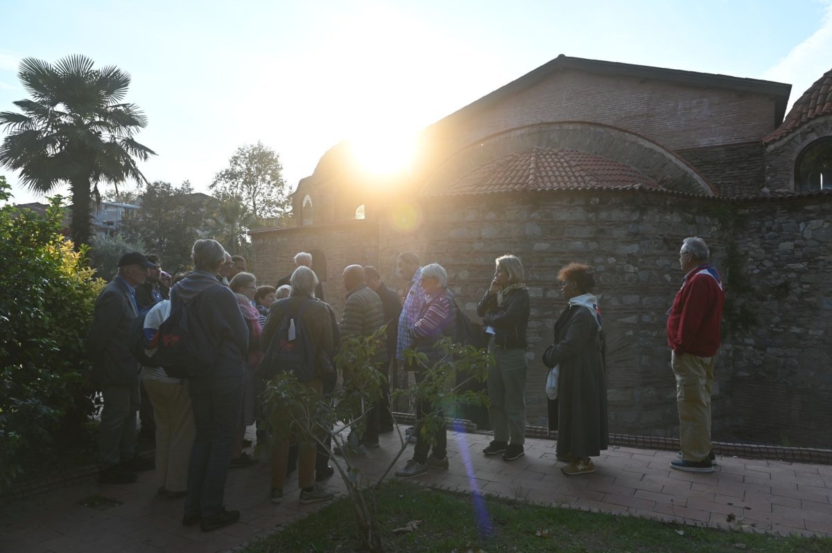 Pèlerinage diocésain pour les 1700 ans du Concile de Nicée. © Marie-Christine Bertin / Diocèse de Paris.