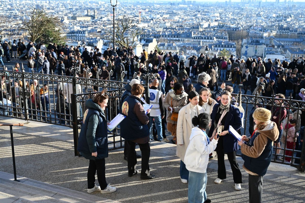 Rassemblement des lycéens 2026. © Marie-Christine Bertin / Diocèse de Paris.