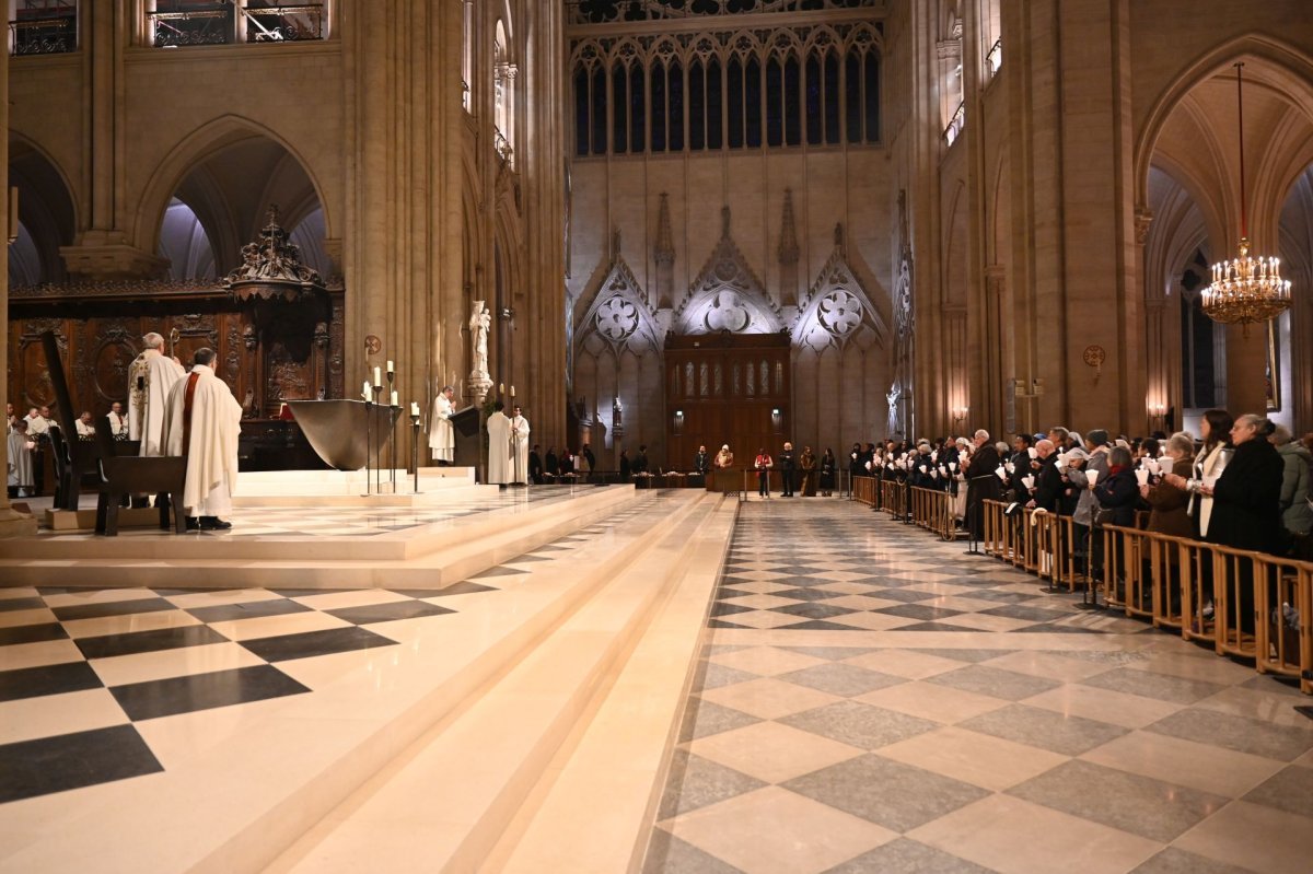 Messe de la Présentation du Seigneur 2026. © Marie-Christine Bertin / Diocèse de Paris.
