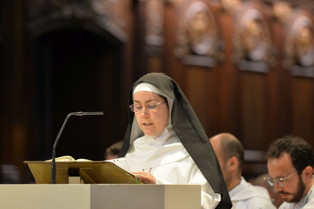 Messe des nouveaux prêtres à Notre-Dame des Victoires 2021. © Marie-Christine Bertin / Diocèse de Paris.