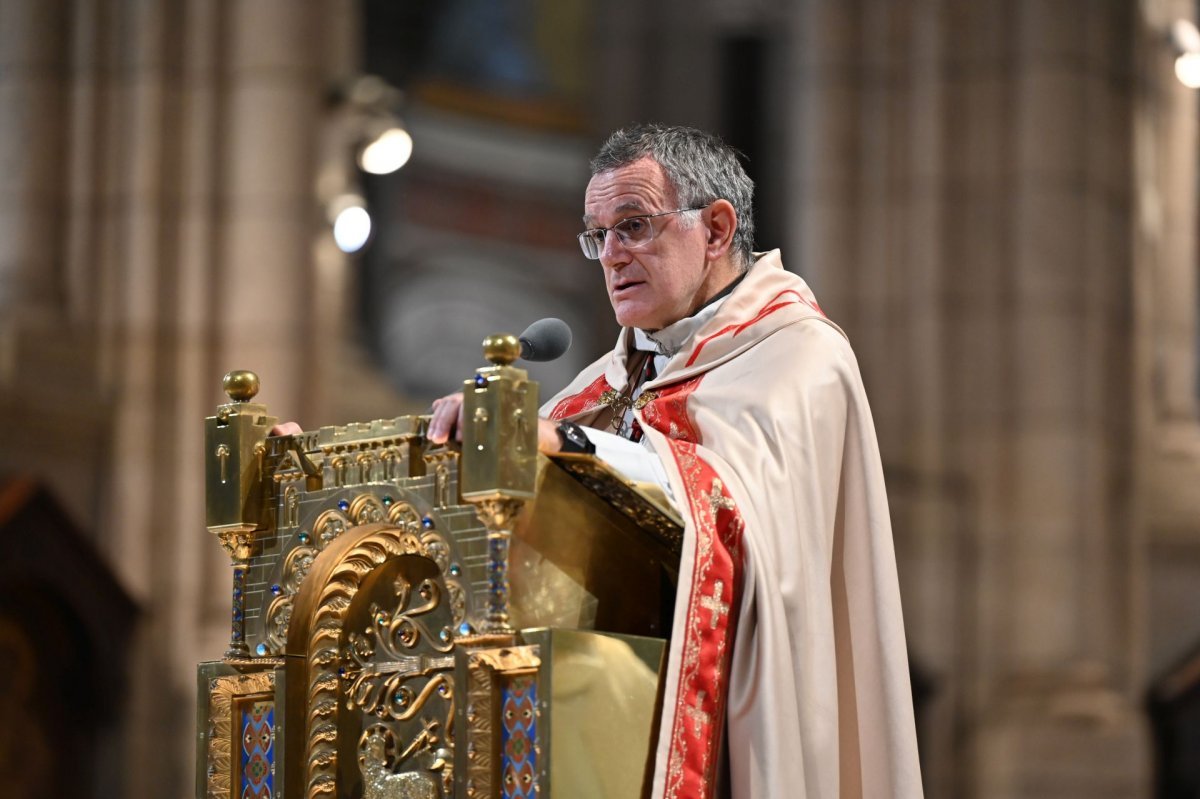 Rassemblement des jeunes au service de la liturgie 2023. © Marie-Christine Bertin / Diocèse de Paris.