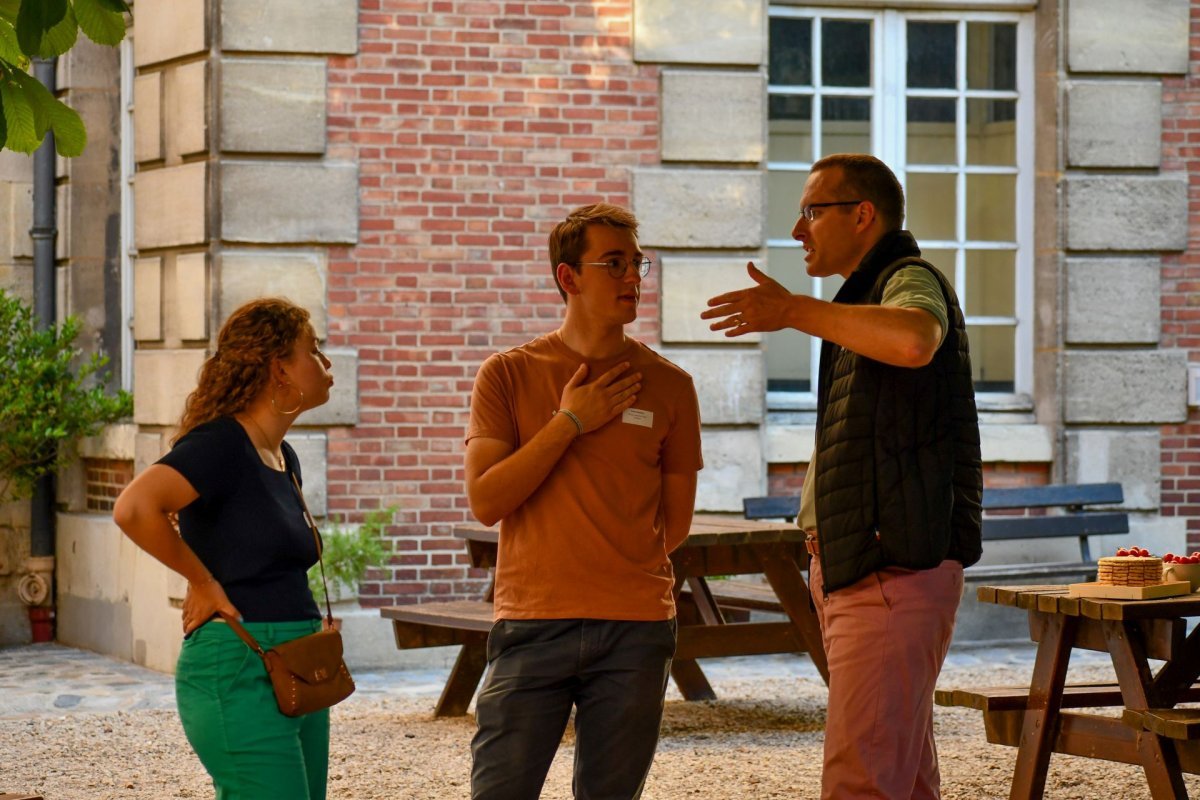 Soirée des Responsables. © Clémence Vecten - Diocèse Paris.