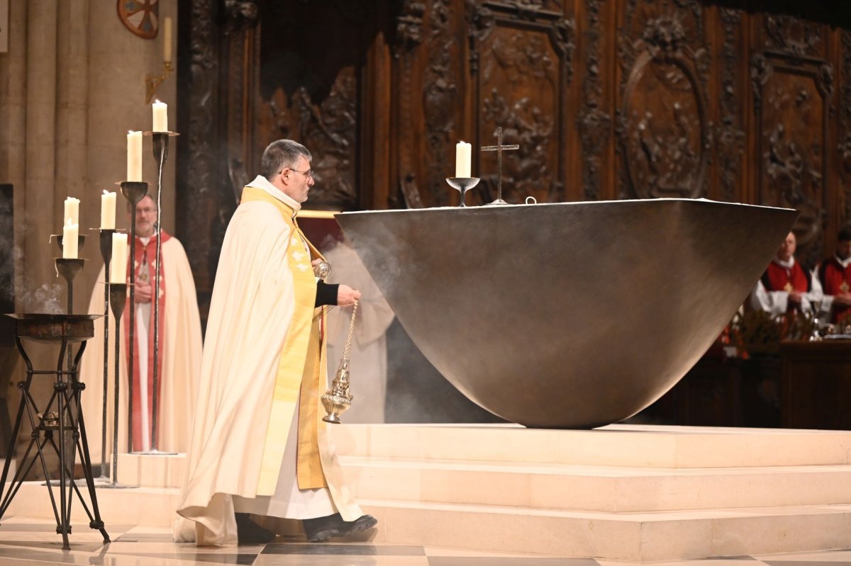 Vêpres le lundi 2 février 2026. © Marie-Christine Bertin / Diocèse de Paris.