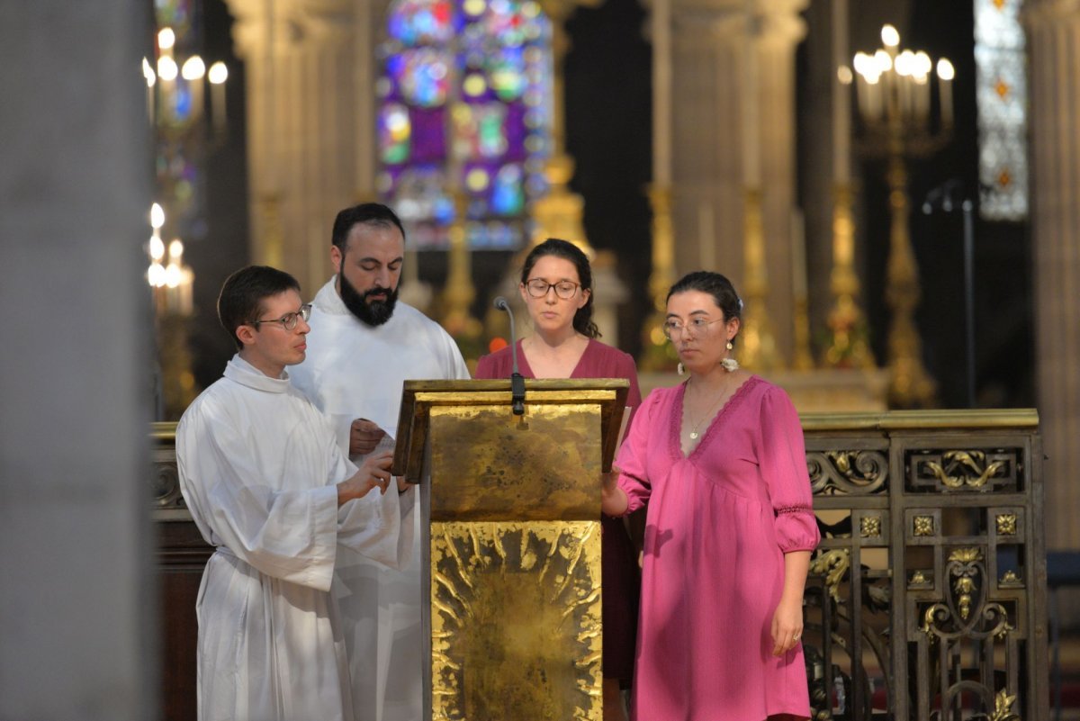 Veillée de prière pour les vocations 2023. © Marie-Christine Bertin / Diocèse de Paris.