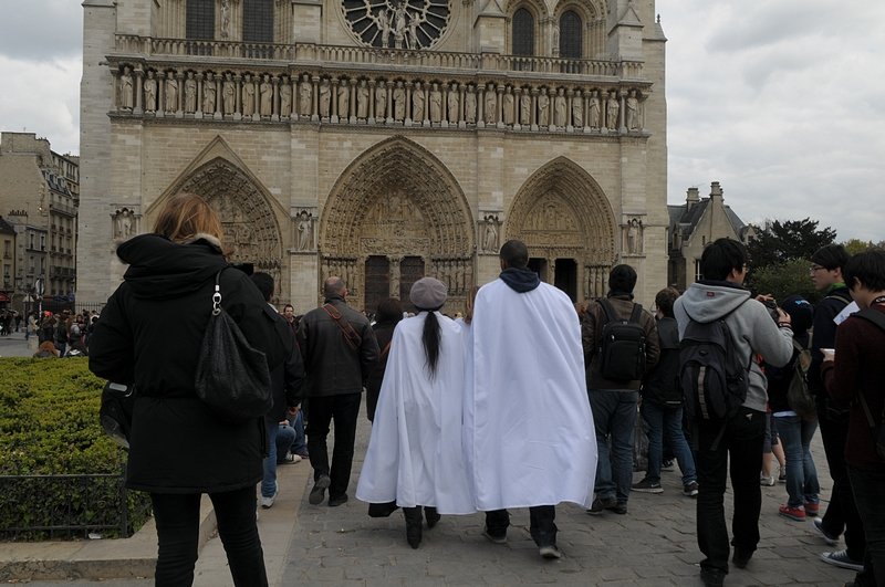 Vers Notre-Dame de Paris. © Trung Hieu Do.