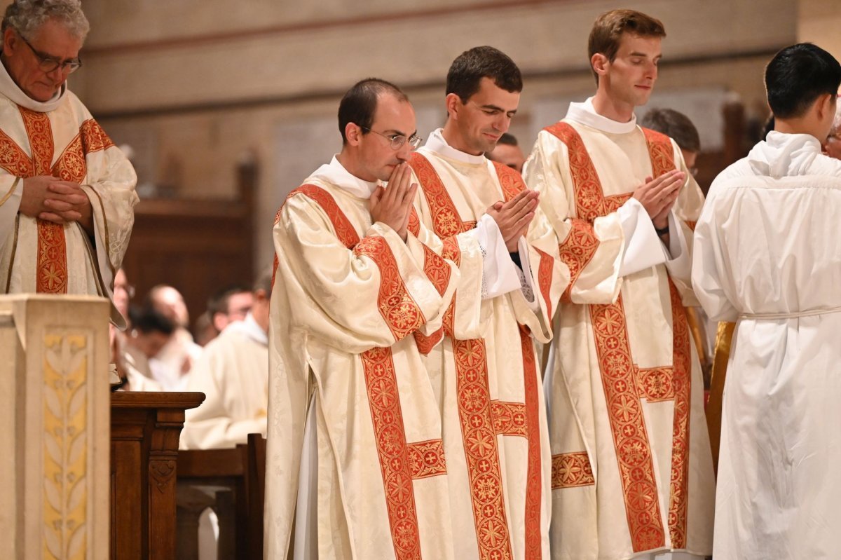 Ordination diaconale en vue du sacerdoce 2026. © Marie-Christine Bertin / Diocèse de Paris.
